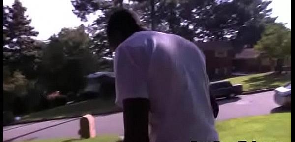  Blacks On Buys - Nasty Gay Skinny Boy Fucked By Muscular Black Dude 29